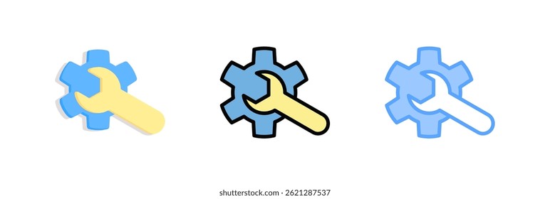 Configuration Icon Element For Design