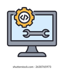 Configuration Icon Element for Design