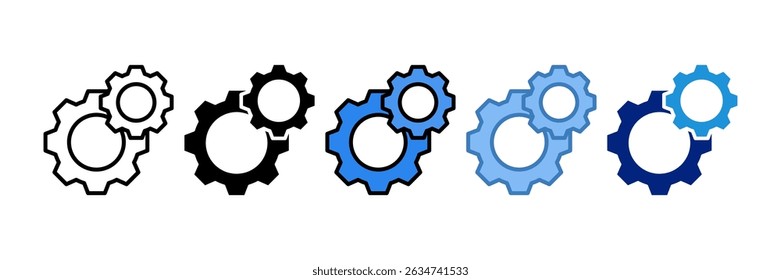 Configuration Icon Element For Design