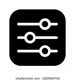 Configuration Icon Vector Symbol Design Illustration