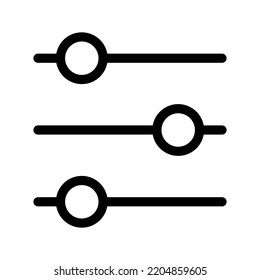 Configuration Icon Vector Symbol Design Illustration