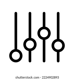 Configuration Icon Vector Symbol Design Illustration