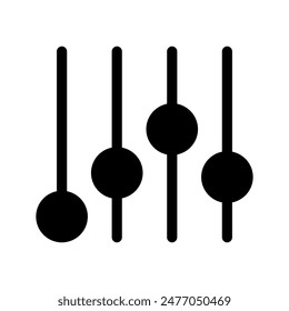 Configuration Icon Vector Symbol Design Illustration