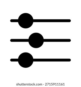 Configuration Icon Vector Symbol Design Illustration