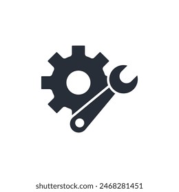 configuration icon. vector.Editable stroke.linear style sign for use web design,logo.Symbol illustration.