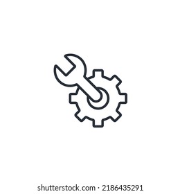 configuration icons  symbol vector elements for infographic web