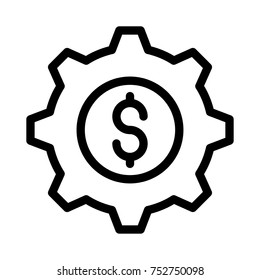 configuration line icon 