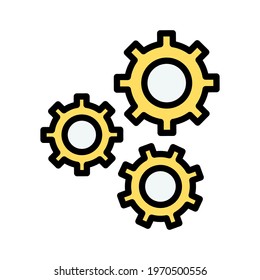 Configuration, loading, preferences icon vector image. Can also be used for Web Marketing. Suitable for use on web apps, mobile apps and print media.