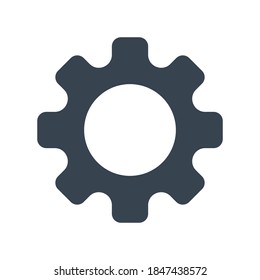 Configuration options icon.gear,setting (vector illustration)