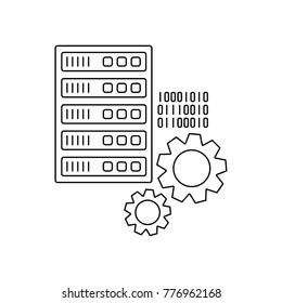 Configuration outline icon