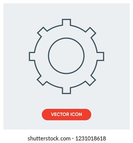 configuration settings vector icon