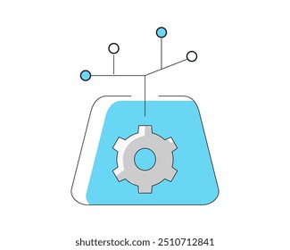 Configuration stock images in EPS format, depicting settings and adjustments in clear detail, suitable for technical materials and graphic design.