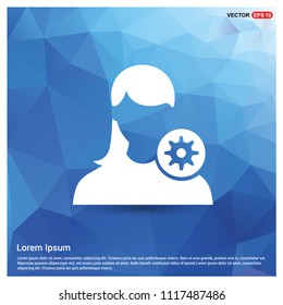 Configuration user icon - Free vector icon Configuration user icon - Free vector icon