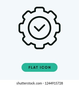 Configuration vector icon