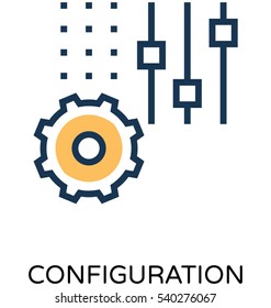 Configuration Vector Icon