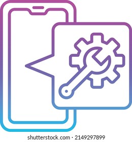 Configuration vector icon. Can be used for printing, mobile and web applications.