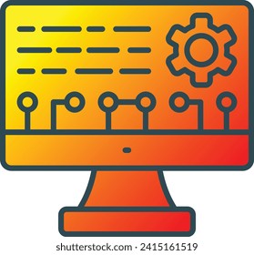 Configuration vector icon. Can be used for printing, mobile and web applications.