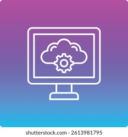 Configuration vector icon. Can be used for printing, mobile and web applications.