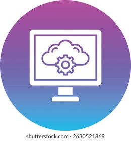 Configuration vector icon. Can be used for printing, mobile and web applications.
