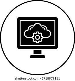 Icono de Vector de configuración. Se puede utilizar para aplicaciones de impresión, móviles y de Web.