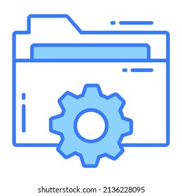 configuration vector icon. Illustration for graphic and web design.