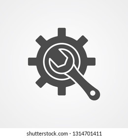 Configuration vector icon sign symbol