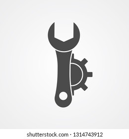 Configuration vector icon sign symbol
