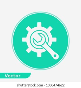 Configuration vector icon sign symbol