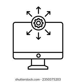 Configuration Vector icon which can easily modify or edit  

