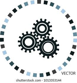 Configure icon, web design element