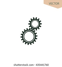 Configure icon, web design element