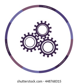 Configure icon, web design element