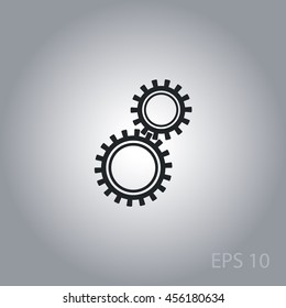 Configure icon, web design element