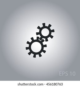 Configure icon, web design element