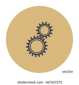Configure icon, web design element