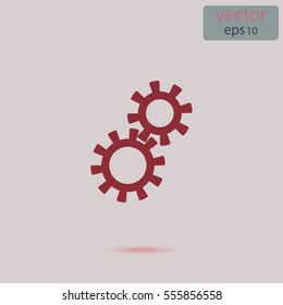 Configure icon, web design element