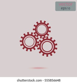 Configure icon, web design element