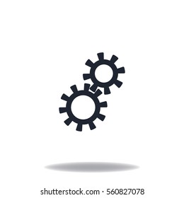 Configure icon, web design element