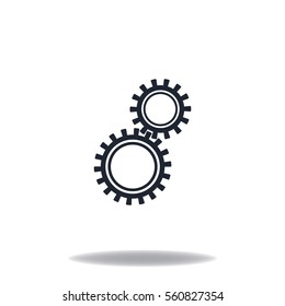 Configure icon, web design element