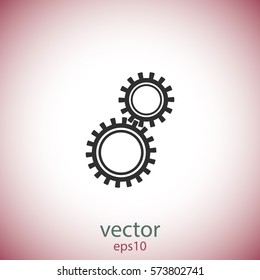 Configure icon, web design element