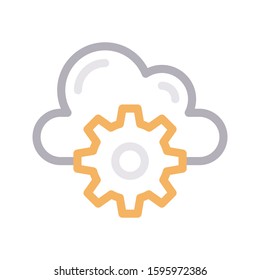 configure vector color line icon 