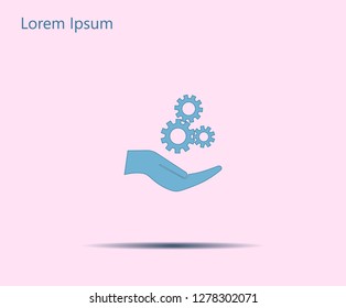 Configure Web icon. vector design