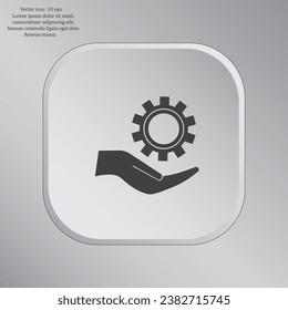 Configure Web icon. vector design