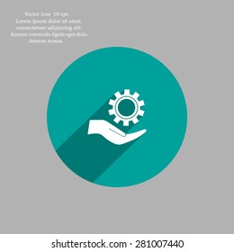 Configure Web icon. vector design