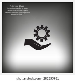 Configure Web icon. vector design