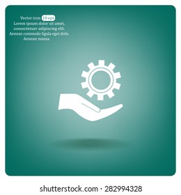 Configure Web icon. vector design