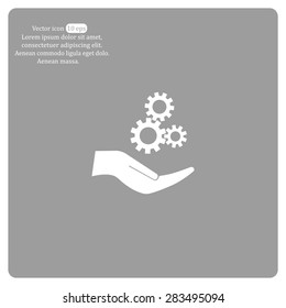 Configure Web icon. vector design