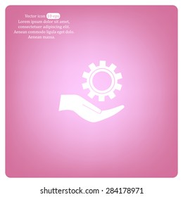 Configure Web icon. vector design