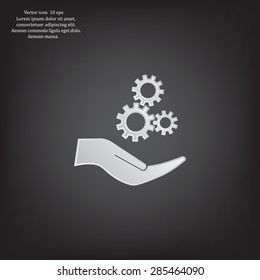 Configure Web icon. vector design