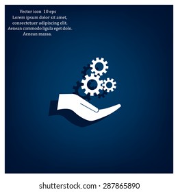 Configure Web icon. vector design